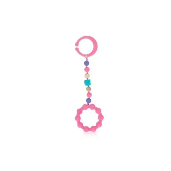 Online Nuby - Tag A Long Teether Pink - cutbabycare.com | baby boutique & care hub Stroller