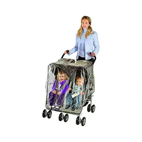 Nuby - Weather Shield Fits Most Side By Side Stroller - cutbabycare.com | baby boutique & care hub