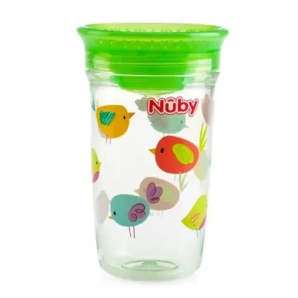 New Nuby Baby/Kids Tritan 360 Wonder Cup 300ml Drinking Water Bottle 1y+ Assorted - cutbabycare.com | baby boutique & care hub Shop All