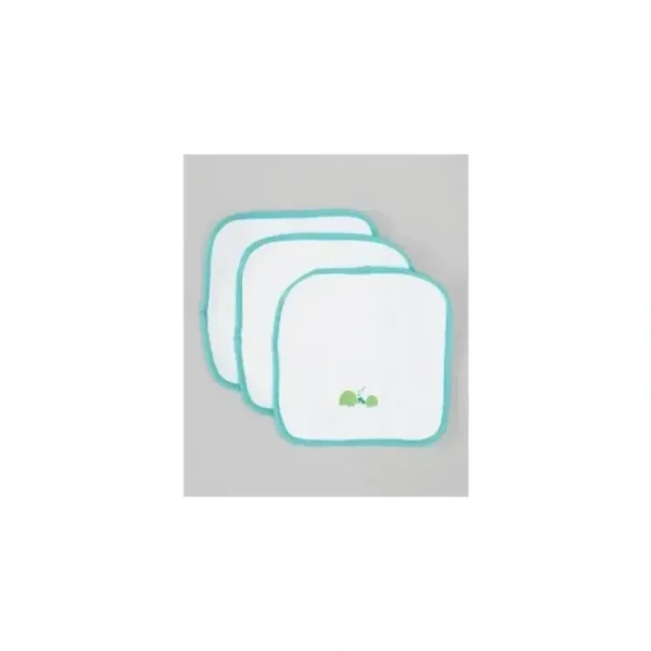 Cheap Nuby Global Innovations Turtle White Cotton Washcloths For Baby - cutbabycare.com | baby boutique & care hub Bath Potty