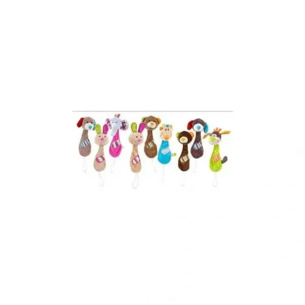 Online Nuby Luv 'N Care Plush Pacifinder W/ Plastic Clip, Colors May Vary - cutbabycare.com | baby boutique & care hub Shop All