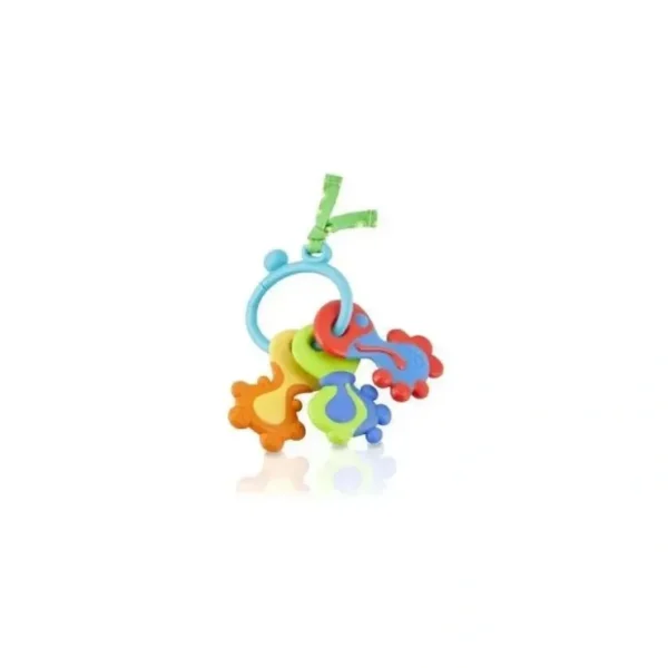 Hot Nuby Teether Keys On A Ring - cutbabycare.com | baby boutique & care hub Shop All