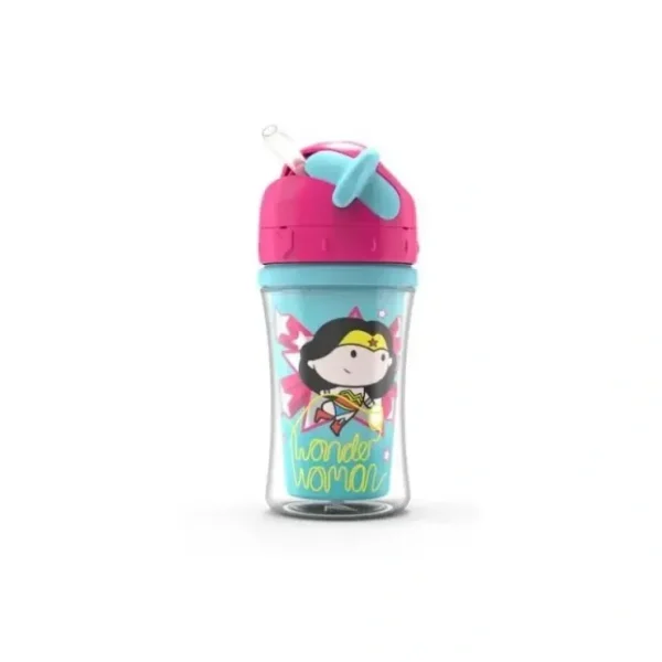 Fashion Nuk - Cup Justice League Straw 9 Oz 1 Pk, Girl - cutbabycare.com | baby boutique & care hub Shop All