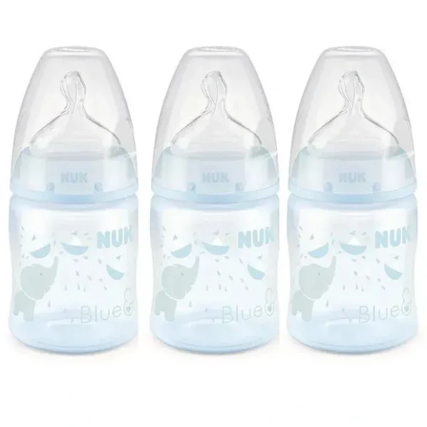 Fashion Nuk - 5Oz 3Pk Baby Boy Bottle Smooth Flow - cutbabycare.com | baby boutique & care hub Nursing Feeding