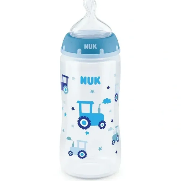 Hot Nuk - 10Oz Smooth Flow Bottle With Flow Control Nipple, Mixed Case - cutbabycare.com | baby boutique & care hub Shop All