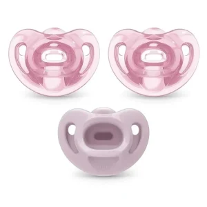Nuk - Pacifier 3Pk Sz1 Comfy. Girl - cutbabycare.com | baby boutique & care hub