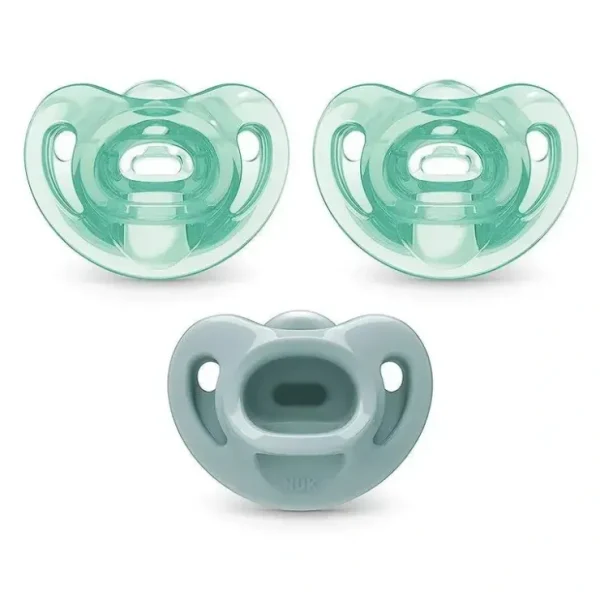 Fashion NUK - 3Pk Comfy Orthodontic Pacifiers, 6/18M - cutbabycare.com | baby boutique & care hub Health Safety