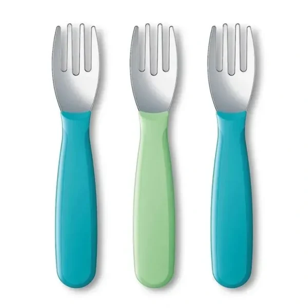 Flash Sale NUK - 3Pk Kiddy Cutlery Forks, 18M+ - cutbabycare.com | baby boutique & care hub Shop All