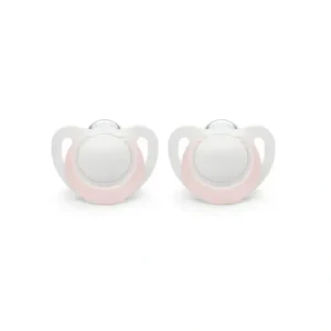 Flash Sale Nuk - 2Pk Newborn Pacifiers, Girl, 0/2M - cutbabycare.com | baby boutique & care hub Health Safety