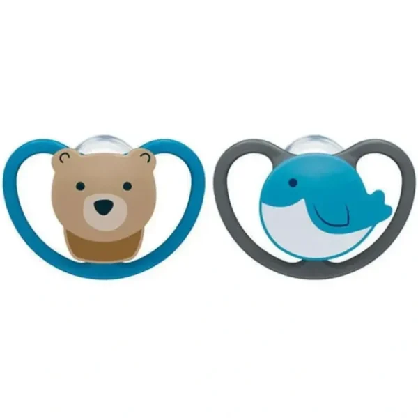 Best Sale NUK - 2Pk Space Orthodontic Pacifiers, 6/18M - cutbabycare.com | baby boutique & care hub Shop All