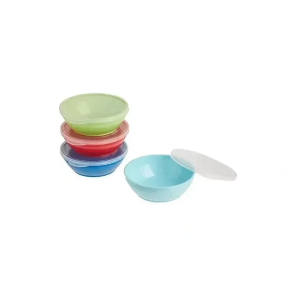 Flash Sale Nuk First Essentials Bunch-A-Bowls, Assorted Colors 4-Pack - cutbabycare.com | baby boutique & care hub Shop All