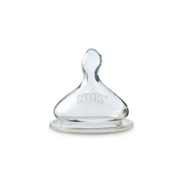Outlet Nuk Orthodontic 2-Pack Wide-Neck Fast Flow Nipples, 6M+ - cutbabycare.com | baby boutique & care hub Health Safety