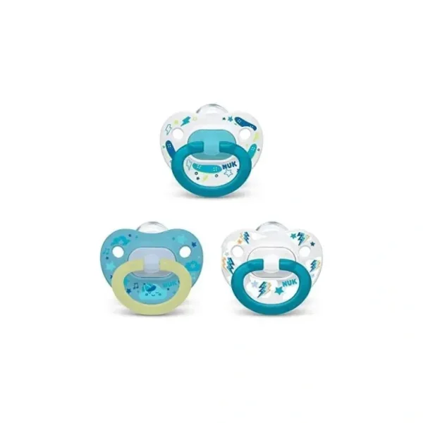 Cheap Nuk Pacifier Assorted Size 6-18 Months Value 3 Pack - cutbabycare.com | baby boutique & care hub Shop All