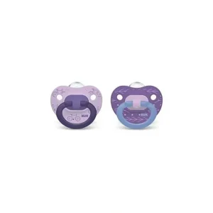 Fashion Nuk Pacifiers Orthodontic Fashion Girl 2 Pack - cutbabycare.com | baby boutique & care hub Health Safety