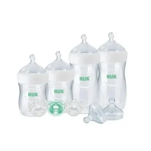 Outlet Nuk Simply Natural Bottle Gift Set With Safe Temp-9Pc - cutbabycare.com | baby boutique & care hub Nursing Feeding