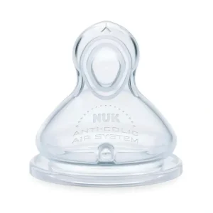Flash Sale NUK Smooth Flow Anti-Colic Baby Bottle Nipples 0-6 Months,2Pk - cutbabycare.com | baby boutique & care hub Nursing Feeding