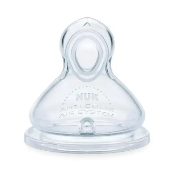 Flash Sale NUK Smooth Flow Anti-Colic Baby Bottle Nipples 0-6 Months,2Pk - cutbabycare.com | baby boutique & care hub Nursing Feeding