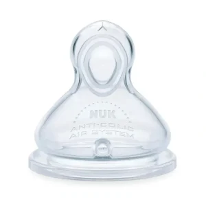 NUK Smooth Flow Anti-Colic Baby Bottle Nipples 6-18 Months,2Pk - cutbabycare.com | baby boutique & care hub