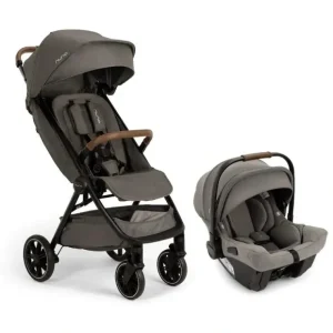 Fashion Nuna - Pipa Urbn + Trvl Lx Travel System Granite (One Box) - cutbabycare.com | baby boutique & care hub Car Seats