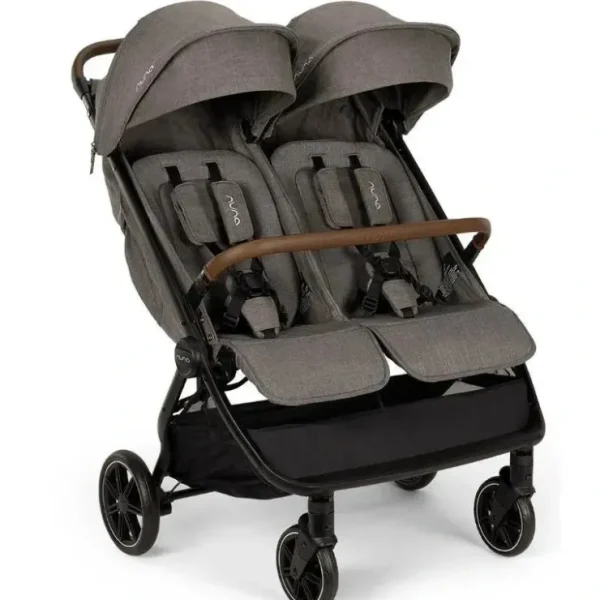 Cheap Nuna - Trvl Double Stroller, Granite - cutbabycare.com | baby boutique & care hub Stroller