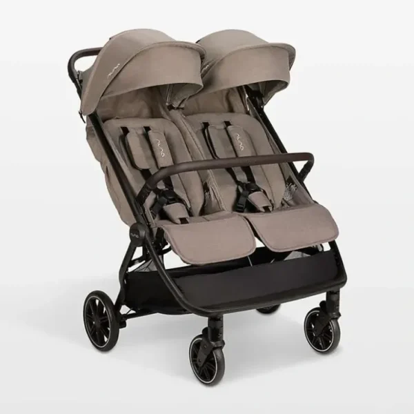Fashion Nuna - Trvl Dubl Stroller | Side-By-Side Double, Cedar - cutbabycare.com | baby boutique & care hub Stroller