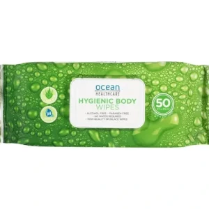 Flash Sale Ocean Healthcare Adult Wipes 50PK - cutbabycare.com | baby boutique & care hub Health Safety