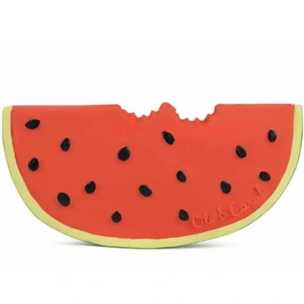 Sale Oli & Carol - Chewable Toy, Wally The Watermelon - cutbabycare.com | baby boutique & care hub Bath Potty