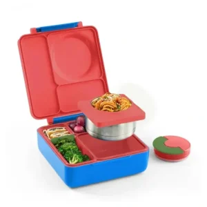 Best Sale OmieBox - Bento Box for Kids, Red - cutbabycare.com | baby boutique & care hub Health Safety