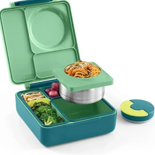 Best Sale OmieBox - Insulated Bento Box with Leak Proof Thermos Food Jar, Meadow - cutbabycare.com | baby boutique & care hub Health Safety