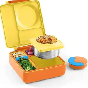 Cheap OmieBox - Insulated Bento Box with Leak Proof Thermos Food Jar, Sunshine - cutbabycare.com | baby boutique & care hub Health Safety