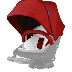 New Orbit Baby - G5 Stroller Canopy in Red - cutbabycare.com | baby boutique & care hub Stroller