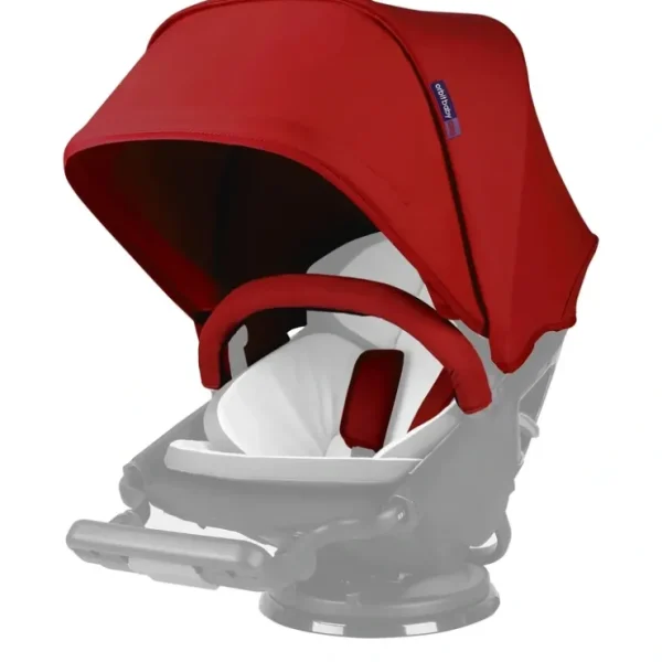 New Orbit Baby - G5 Stroller Canopy in Red - cutbabycare.com | baby boutique & care hub Stroller