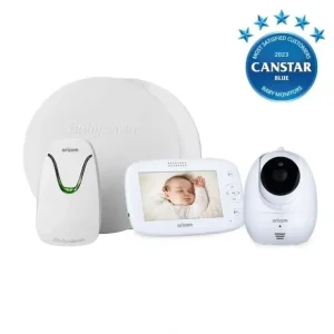 New Oricom Babysense7 + Secure SC745 Digital Video Baby Monitor with Motorised Pan Tilt Camera Bundle Pack (BS7VPSC745) - cutbabycare.com | baby boutique & care hub Health Safety