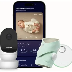 Clearance Owlet - Dream Duo 2 Smart Baby Monitor - cutbabycare.com | baby boutique & care hub Health Safety
