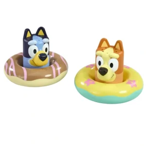 2pc Bluey Bath Floats Kids/Childrens Fun Bath Time Floaties Play Toy Set 18m+ - cutbabycare.com | baby boutique & care hub