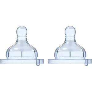 4pc Chicco Nursing Well-Being Reg Flow Silicone Teat Baby/Toddler Feeding 0m+ - cutbabycare.com | baby boutique & care hub