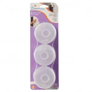3pc dreambaby Toddler/Child Protection/ Safety Latch/Lock Covers f/ Door Knobs - cutbabycare.com | baby boutique & care hub