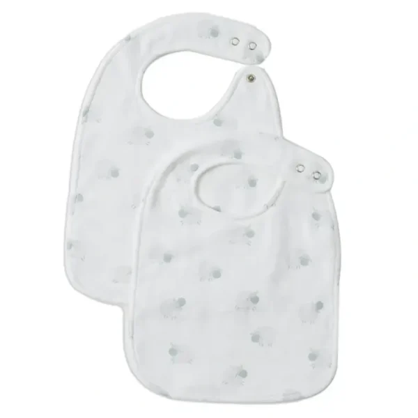 2pc Jiggle & Giggle In the Meadow Muslin Bib Set Baby/Infant Drooling/Feeding - cutbabycare.com | baby boutique & care hub