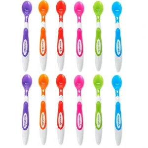 12pc Munchkin Soft-Tip Baby/Infant Feeding Cultery Spoons 3m+ BPA Free 2.5x17cm - cutbabycare.com | baby boutique & care hub