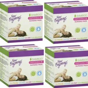 160pc New Beginnings Ultra-Soft/Leak-Proof Disposable Nursing Pads f/ Mothers - cutbabycare.com | baby boutique & care hub