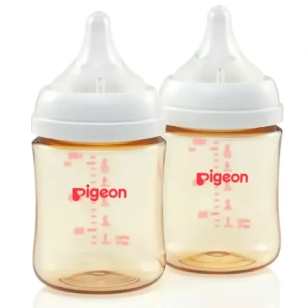 2pc PIGEON SofTouch Anti-Colic Baby/Newborn Feeding Milk Bottle PPSU 160ml 0m+ - cutbabycare.com | baby boutique & care hub
