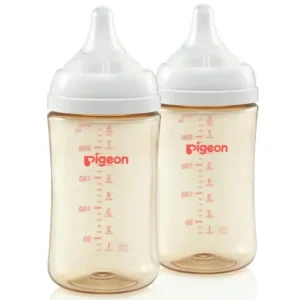 2pc PIGEON Softouch lll Drinking/Feeding Bottle PPSU Anti-Colic 240ml Baby 3m+ - cutbabycare.com | baby boutique & care hub