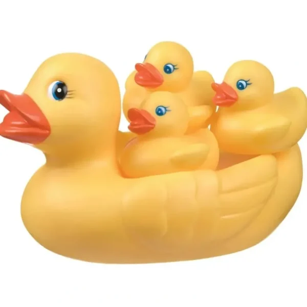 4pc Playgro Floating Rubber Ducks/Duckie Bath/Water Toys For Baby/Toddlers 6m+ - cutbabycare.com | baby boutique & care hub