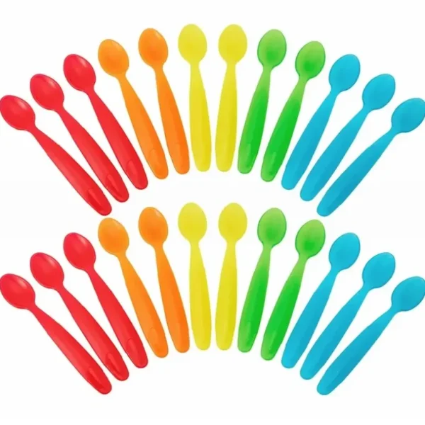 24pc The First years Take & Toss Baby/Infant Cuttlery Easy Grip Spoons 4m+ - cutbabycare.com | baby boutique & care hub