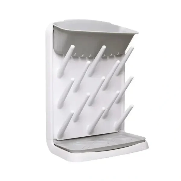 Discount Pearhead - Ubbi Vertical Baby Bottle Drying Rack, Gray - cutbabycare.com | baby boutique & care hub Bath Potty
