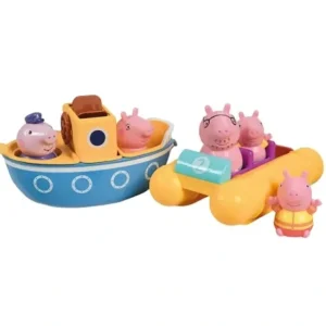 Cheap Peppa Pig Kids/Children/Toddler Peppa Boat Adventure Set Water/Bath Toy 18m+ - cutbabycare.com | baby boutique & care hub Bath Potty