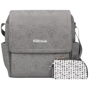 Clearance Petunia- Boxy Backpack diaper bag - Love Mickey Mouse disney - cutbabycare.com | baby boutique & care hub Stroller