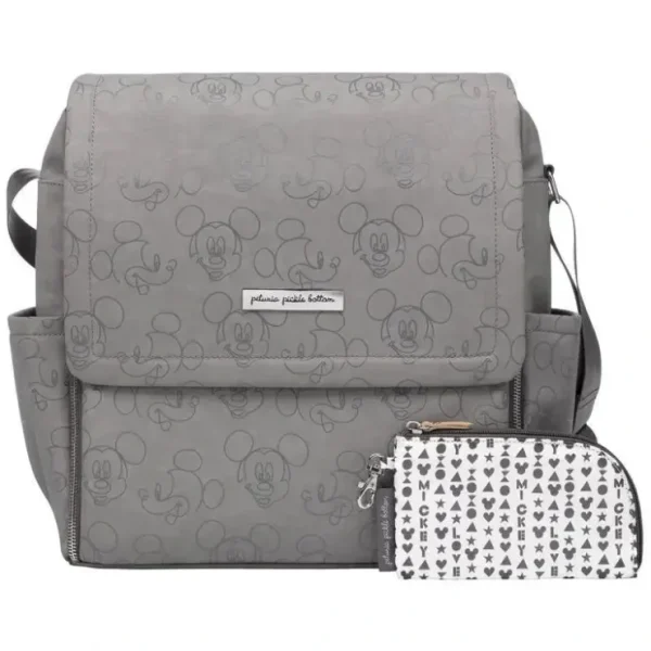 Clearance Petunia- Boxy Backpack diaper bag - Love Mickey Mouse disney - cutbabycare.com | baby boutique & care hub Stroller