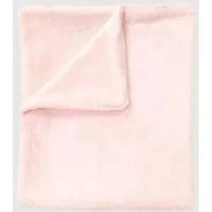 Best Piccolo Bambino - Faux Fur Stroller Blanket On Wooden Hanger Pink - cutbabycare.com | baby boutique & care hub Stroller