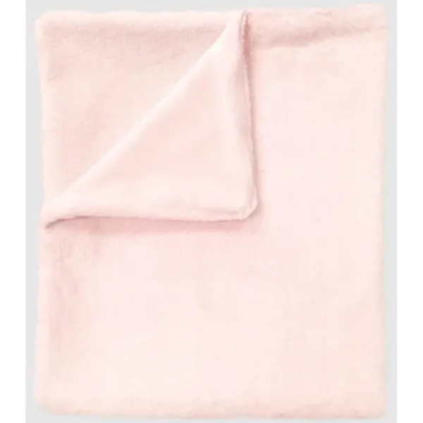 Best Piccolo Bambino - Faux Fur Stroller Blanket On Wooden Hanger Pink - cutbabycare.com | baby boutique & care hub Stroller